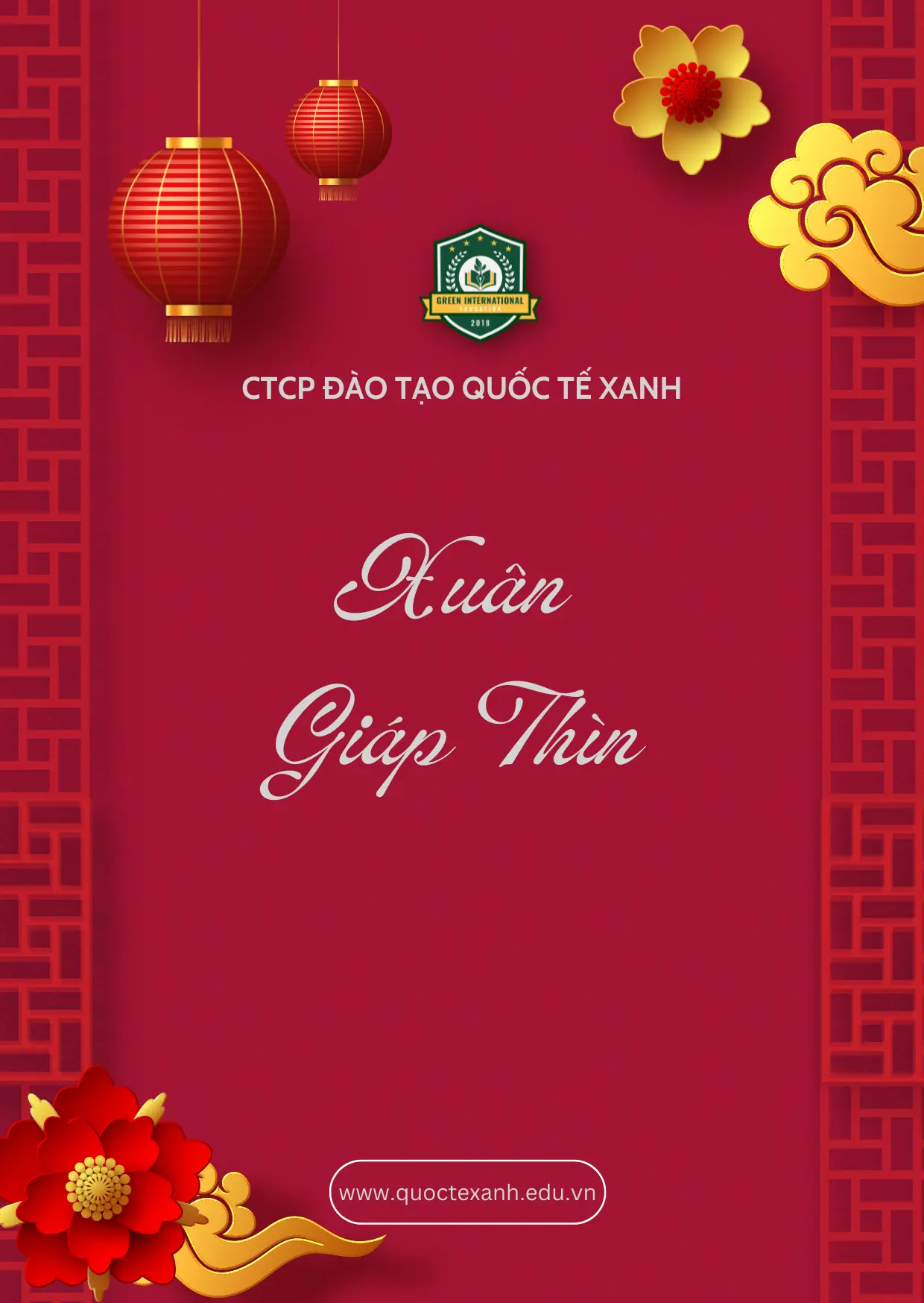 THƯ CẢM ƠN VÀ CHÚC TẾT
