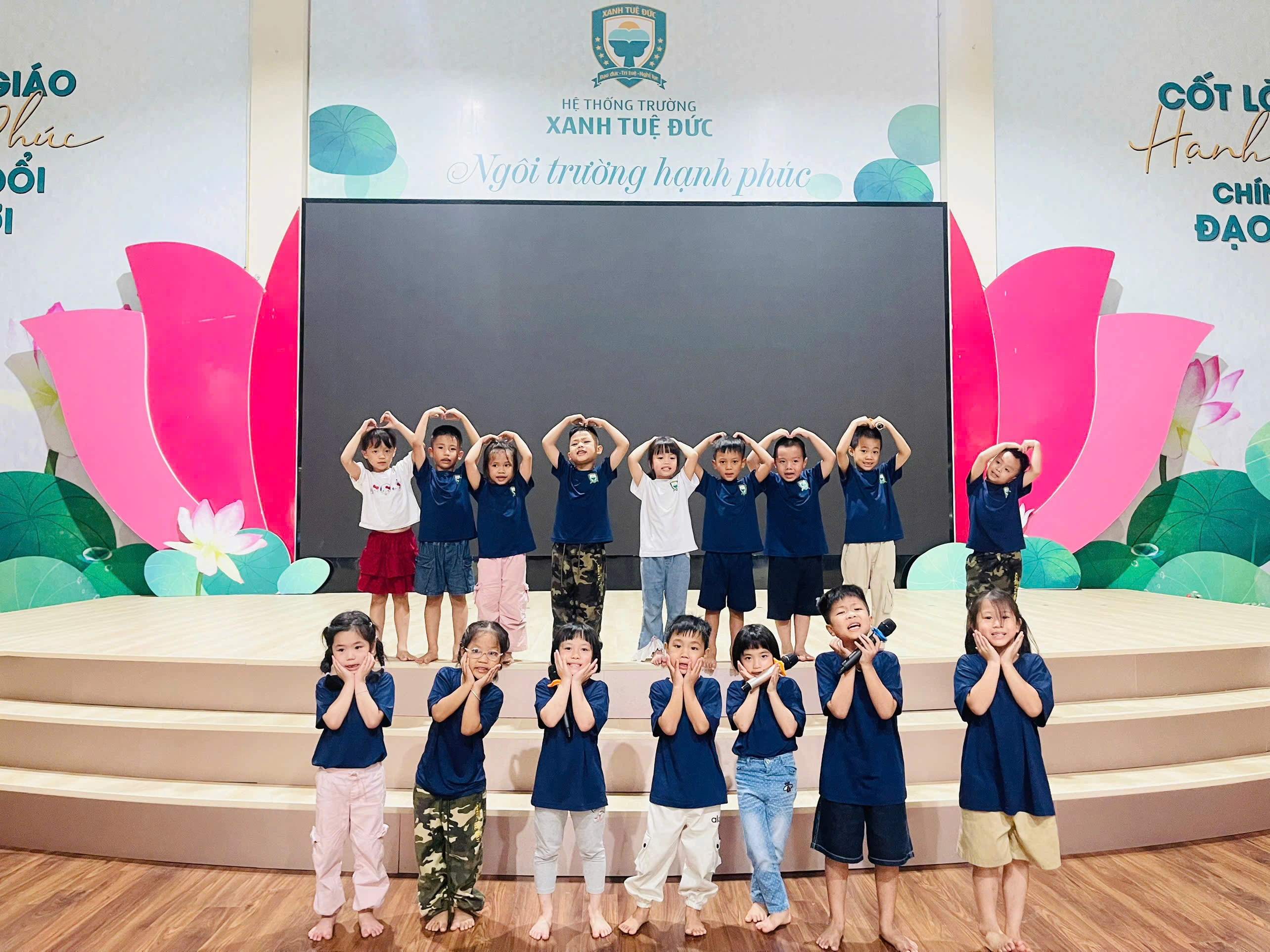 ĐIỂM LẠI NHỮNG TIẾT HỌC SÔI NỔI CỦA HỌC SINH LỚP TIỀN TIỂU HỌC CHƯƠNG TRÌNH SONG BẰNG VIỆT MỸ